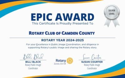 Epic Award for Camden County