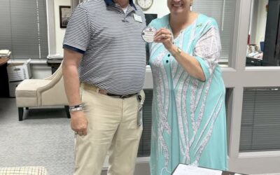 Rotary Club of Kings Bay Welcomes New Member and Celebrates Milestone