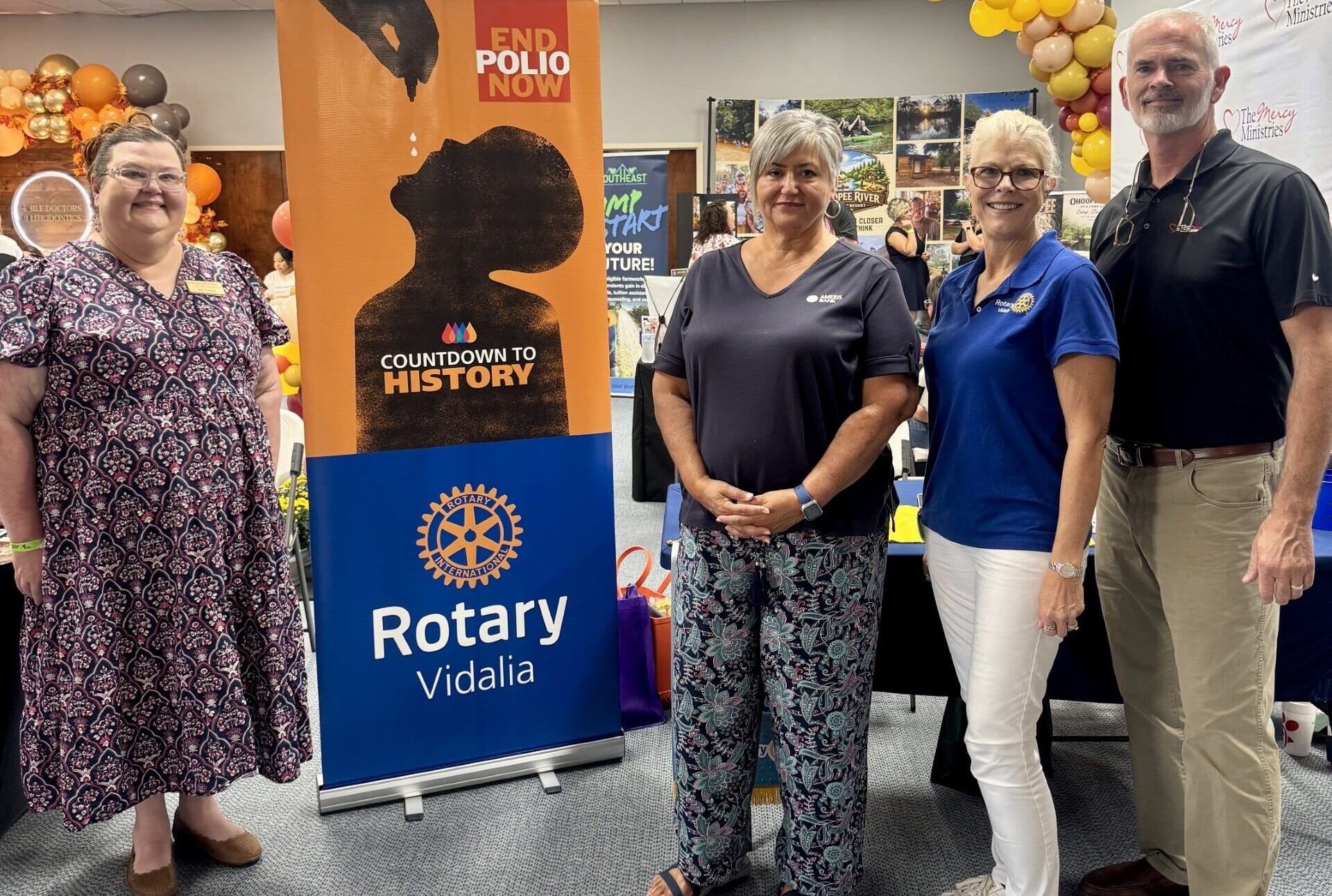 Vidalia Rotary at the Greater Vidalia Chamber Business Expo